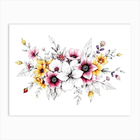 Flowers Art Print