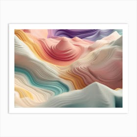 Abstract Painting 41 Art Print