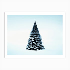  Christmas Tree On North Pole 2 Art Print