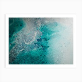 Turquoise Secrets 4 Art Print