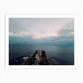 Ship In The Ocean 1 Art Print