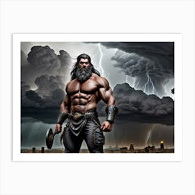 Nimrod  Returns Art Print