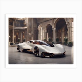 Futuristic Car Art Print