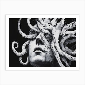 Octopus Head 2 Art Print