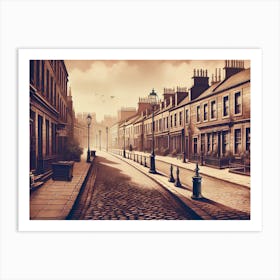 Old Scotland Street Art Print