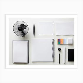 Office Supplies Art Print