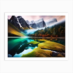 Mountain Lake 5 Art Print