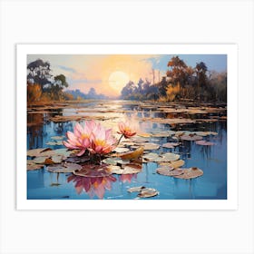 Water Lilies 2 Art Print