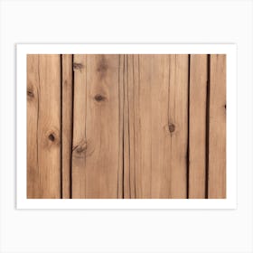 Wooden Wall Texture 1 Art Print