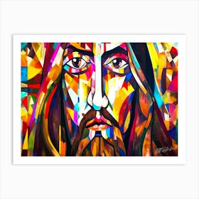 Jesus Face - Easter Jesus Art Print