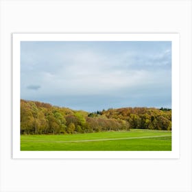 Field With Trees 12 Art Print