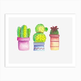 Cacti Art Print