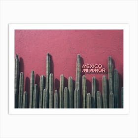 Mexico Mi Amor 2 Art Print