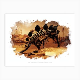 Royal Tyrrell Museum Of Palaeontology, Drumheller, Canada Art Print