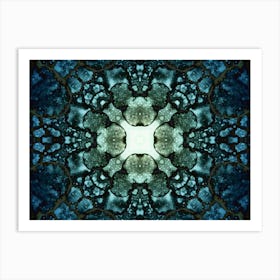 Blue Star 1 Art Print