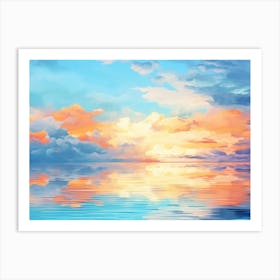 Sunset Shore 13 Art Print