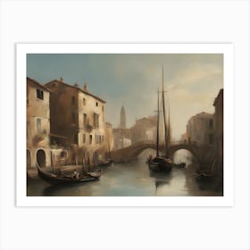Venice Canal 3 Art Print