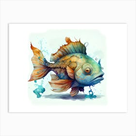 Fish Arts Art Print