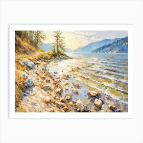 Rocky Shore 4 Art Print