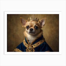 Chihuahua Portrait 2 Art Print