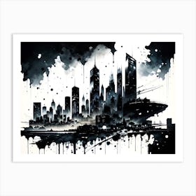 Cityscape 57 Art Print