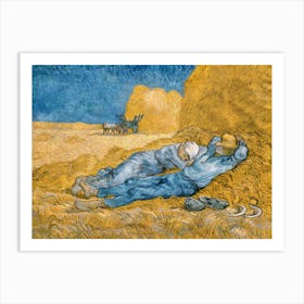 The Siesta (1890), Vincent Van Gogh Art Print