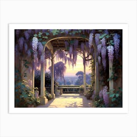 Wisteria 1 Art Print