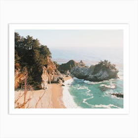 Boho Beach Scenery Art Print