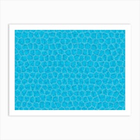 Ocean Water Surface Texture Art Print