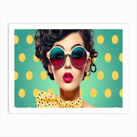 Polka Dot Art Print