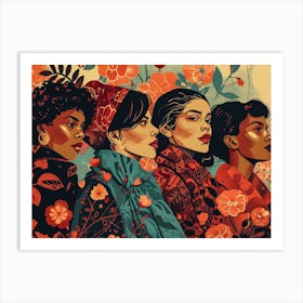 Women Of Color 15 Art Print