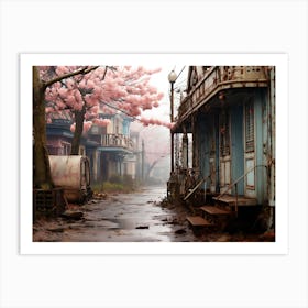 Sakura Blossoms Art Print