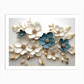 Flower Wall Art 11 Art Print