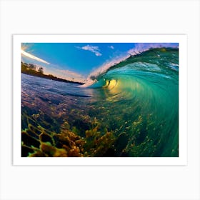 Surfer'S Eye View Art Print