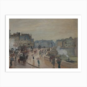 The Pont Neuf, (1871), Claude Monet Art Print