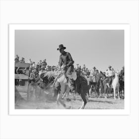 Untitled Photo, Possibly Related To Cowboy At Bean Day Rodeo, Wagon Mound, New Mexico By Russell Lee 3 Art Print