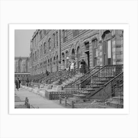 Untitled Photo, Possibly Related To Southside,Chicago, Illinois By Russell Lee Art Print