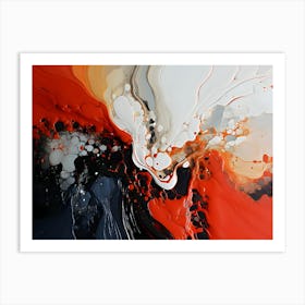 Abstract Painting 218 Art Print