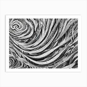 Swirling Swirls Art Print