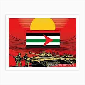 the war Art Print