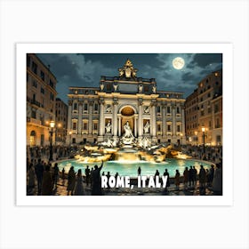 Rome, Italy Art Print