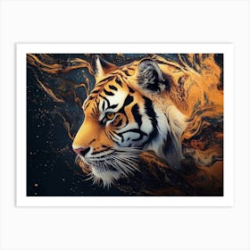 Tiger 4 Art Print