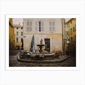 Old Town In France Art Print