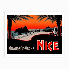 Great Brittany, Nice, France Art Print