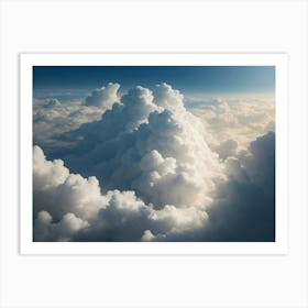 Sea Of Clouds All Around Art Print