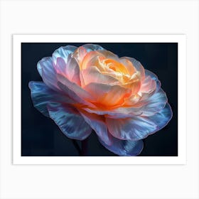 Peony Flower 15 Art Print