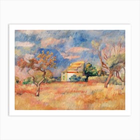 Dovecote At Bellevue, Pierre Auguste Renoir Art Print