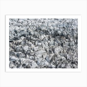 Glacier Abstract Art Print