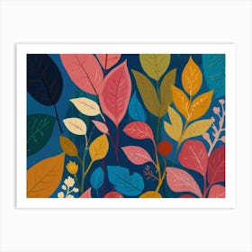 Autumn Leaves 4 Art Print