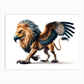 LionBird 1 Art Print